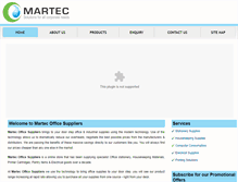 Tablet Screenshot of martecoffice.com